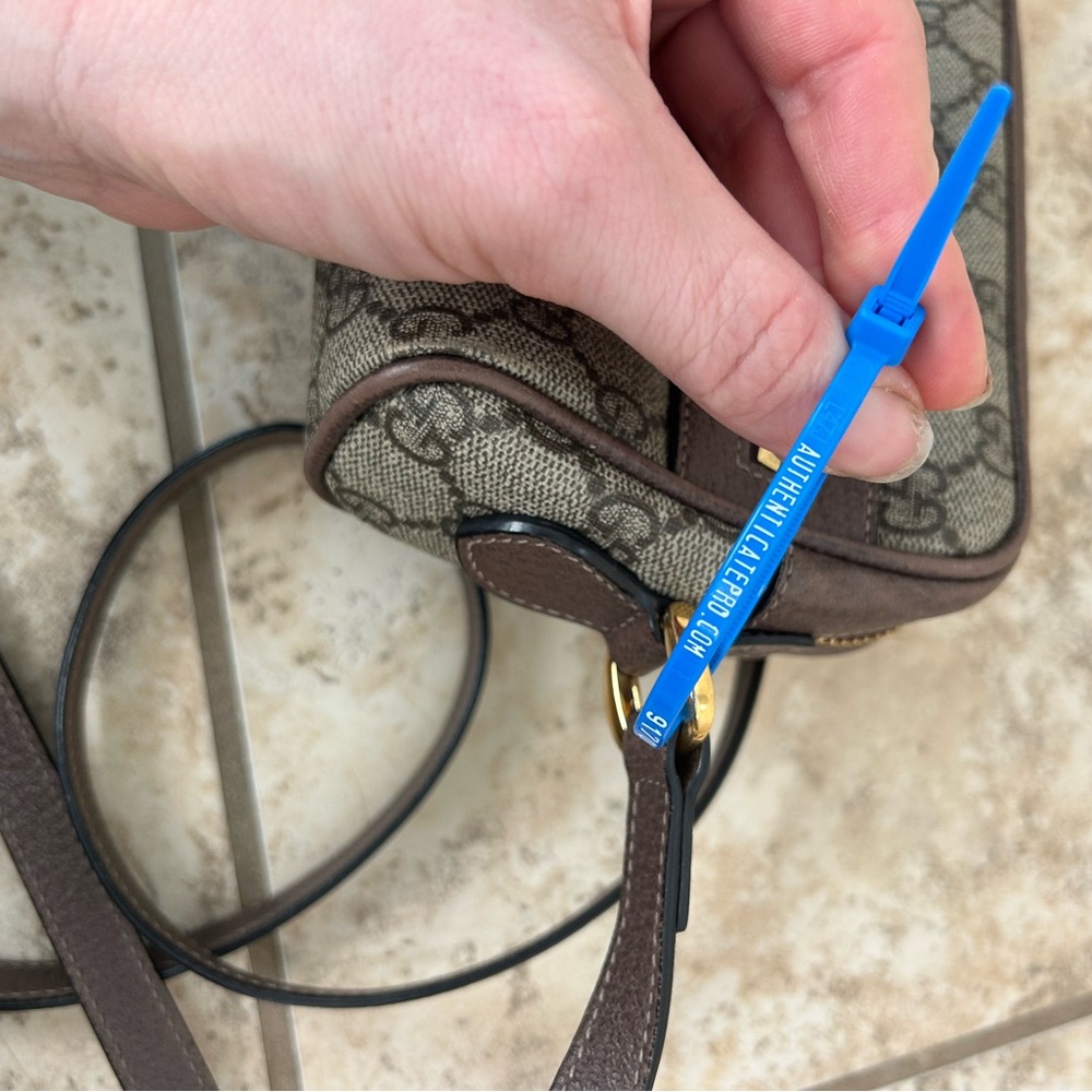 Gucci Mini Ophidia Camera Monogram Crossbody Bag - image 5